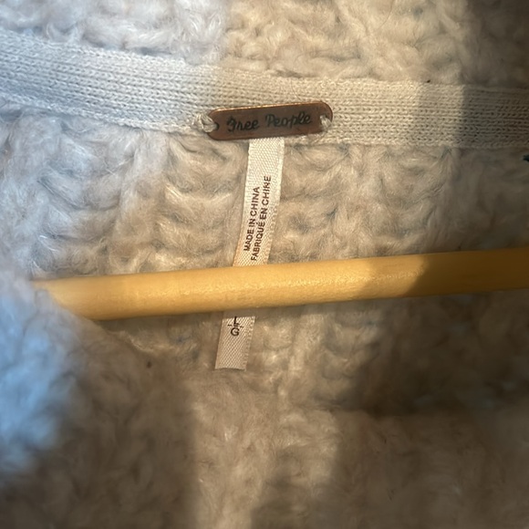 Free People wool blend cowl neck sweater - Picture 2 of 5